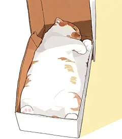 照表情包画的猫猫插画，可可爱爱

(twi: gentleeeeeeecat) ​​​​