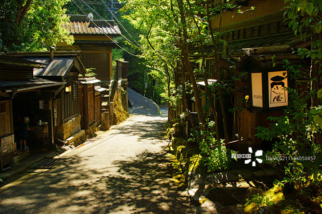 日本熊本县黑川温泉图片素材