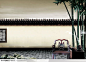 中式楼盘房地产广告素材-中国风明清椅子和竹子设计图片背景