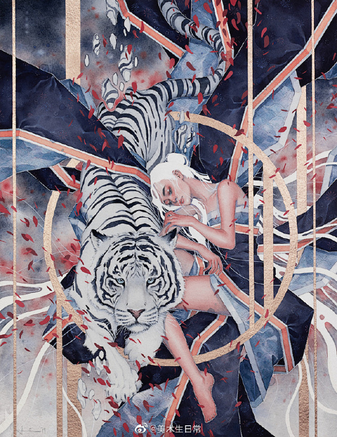 澳大利亚水彩插画家kelogsloops...
