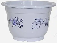 陶瓷花盆高清素材 岁寒三友 松 梅 竹 花盆 元素 免抠png 设计图片 免费下载 页面网页 平面电商 创意素材