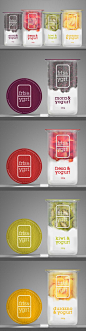 Fruit Yogurt Designed by Mika Ka?ive | | Packaging Design | #采集大赛#@北坤人素材