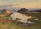 挪威画家 乌尔温 的风景画欣赏
