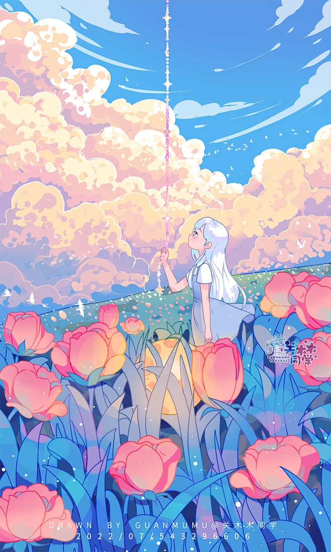 七八月的梦幻系_关木木同学__插画师作品_涂鸦王国gracg.com-花瓣网