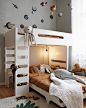 Room tour - Siblings sharing a bedroom - Rafa-kids : Are you looking for a beds for your children? Rafa-kids created a perfect solution for Children sharing a sinle room. Modern Furnitre for urban familly.