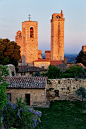 Italy - San Gimignano: The Watch Towers,province of Siena Tuscany
意大利-圣吉米尼亚诺：了望塔，锡耶纳托斯卡纳省