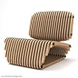 Levigo Chair - CNC Cut Parametric Chair & Lounge #ChairDesign