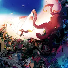 红色的海怪 每次回来翻开书页-傄