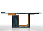 MODERN CONSOLE TABLE | an original console table design | bocadolobo.com/ #consoletableideas #modernconsole: 