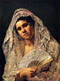 美国玛丽·史帝文森·卡萨特（Mary Stevenson Cassatt）油画作品三(4)