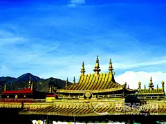 [西藏大昭寺] 大昭寺是吐蕃王朝早期的佛教寺庙建筑，位于拉萨市中心的八廓街，建于7世纪中叶，是西藏最早的木结构建筑，殿宇雄伟、庄严绚丽，是西藏乃至整个藏区最富盛名的藏传佛教寺院。据藏文史籍记述，寺内原供奉尺尊公主带到吐蕃的不动金刚佛像(释迦牟尼八岁等身像);8世纪前半期唐朝金城公主嫁到吐蕃后，将其移置于小昭寺，而将文成公主带到吐蕃的觉卧佛像(释迦牟尼12岁时等身像)迎至该寺供养。因“昭”为藏语音译，意为佛，故称大昭寺，即供奉大佛的神殿。这张图片不是任何人都能拍摄到的（寺内禁止......