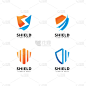 盾标志图标设计模板