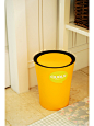 泰国Qualy 多彩圆形摇盖垃圾筒/纸篓/乐色筒2L-8.5L QL10056多色 原创 设计 新款 2013 正品 代购