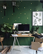 @margo.hupert.art's #workspace is definitely worthy of @pantone's new color of the year, #Greenery. We'd love to see what YOUR workspace looks like! Share it with #DMcreativespaces and we'll post our favorites here.