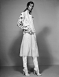 Ilva Heitmann Dons All White for SOMA Magazine by Felix Wong_eyes wide shut