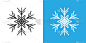 冬天,雪花,图标,扁平化设计,地形,户外,季节,冻结的,精神振作