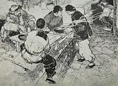 难忘经典连环画一一华三川绘《白毛女》
