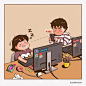 可爱小情侣，ins：carry_grow ​ ​​​​