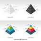 Pyramid graphics Free Vector