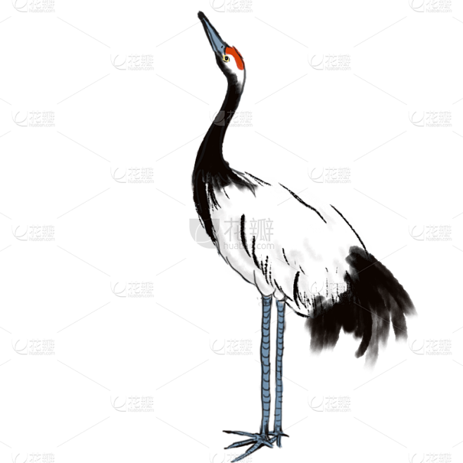 工笔画风-水墨风-山水元素