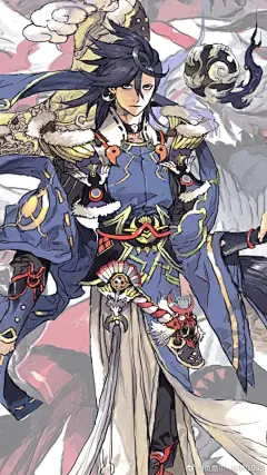 手机壁纸大小，其实那条呆毛是月亮 ​​​​