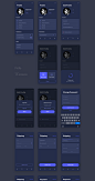 Delyo UI Kit | Food Delivery App : Delyo is a delivery mobile UI Kit for iOS with more than 160 screens in two color schemes. Each screen is fully customizable, exceptionally easy to use and carefully layered and grouped in Sketch and Adobe XD. You have 1