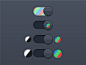 Color toggles