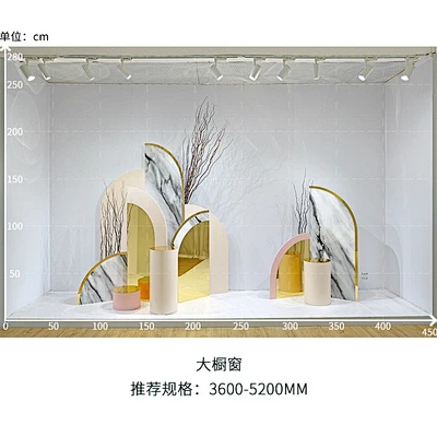 OM原创 女装店服装店橱窗装饰道具 展厅创意陈列美陈场景布置摆件-淘宝网-花瓣网