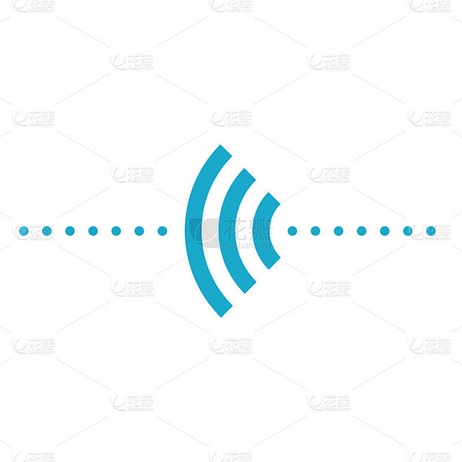 Wifi与频率点元素图标标志
