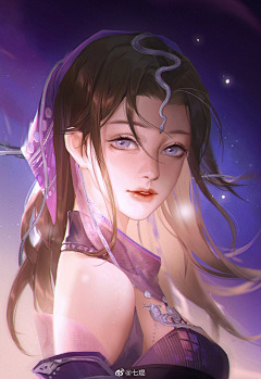 绿情萝采集到厚涂