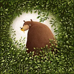 生: 《Hug me, please 》儿童图书插画欣赏 插画艺术_IMJIE