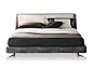 Bed SPENCER BED by Minotti design Rodolfo Dordoni