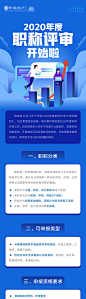 职称评审简约长图海报-源文件