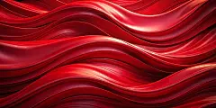 点击来源直接获取大图文件 |全景抽象波浪红色背景：动态漩涡纹理设计
