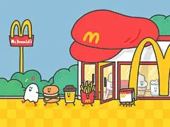 可爱卡通插画ipad壁纸 cr.陆叁叁酱