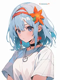 人物女孩素材图片
