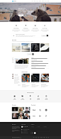 Shoot - Black & White Multi-Purpose PSD Template