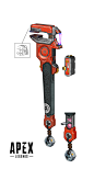 其中包括图片：Apex Legends - Rampart Heirloom , Stevo Chang