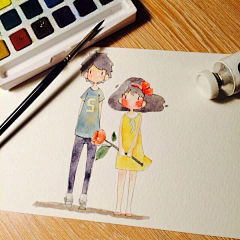 米小愛采集到插画