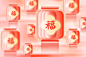 2025蛇年新年春节背景大图模板PSD分层设计素材(15)