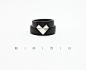 心心相惜 原创木戒  “Be Together” Wood Ring : less is more