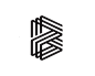 字母B logo