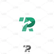 保存下载预览字母TR矢量概念设计的APP