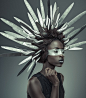 Homewears: Miwi Shop Campaign by Osborne Macharia | Inspiration Grid : Photographer Osborne Macharia turns home utensils into fashion garments in these incredible photos for Miwi, a home appliances shop in Nairobi. The campaign entitled &#;8220Homewea