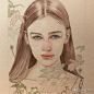 日本艺术家REINA YAMADA的水彩画|迷人的女人 …_Yamada : 偶然发现了一个来自日本的杰出女水彩艺术家 -- Reina Yamada(丽奈),她的画作大多是美丽的欧洲女性肖像 ... …