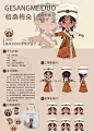 角色设计 | 藏族女孩