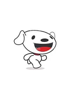 手绘京东IP形象  - 源文件下载【酷图网】京东狗,京东IP形象,京东IP,IP形象,手绘京东IP