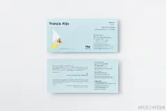 【日式美学】干净有格调的日式名片设 设计圈 展示 设计时代网-Powered by thinkdo3