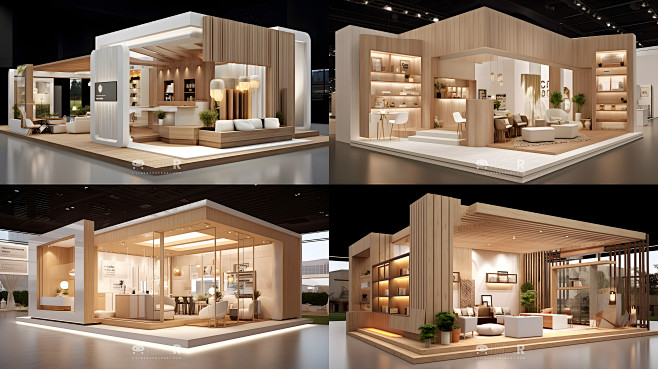 展台 Exhibition  booth...
