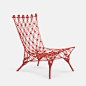 Marcel Wanders | Knotted Rouge chair | MutualArt : View Knotted Rouge chair Designed by Wanders Marcel; carbon and aramid fibers, epoxy resin; 51 × 61 × 73 cm; Edition. Access more artwork lots and estimated & realized auction prices on MutualArt.